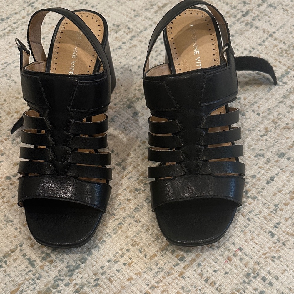 Anne Klein Elegant Black Sandals